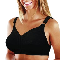 Athena Plus Size Open Bra C Cup Black