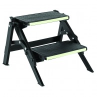 Ruckstep Black Fluo Double Folding Camper Step