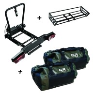 Saturn Pandora Tow Bar Carrier With Two Mimas Bags