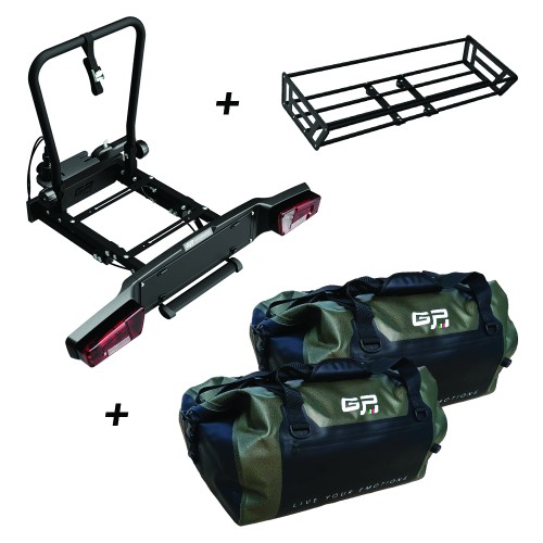 Towbar box - Saturn Pandora Tow Bar Carrier With Two Mimas Bags