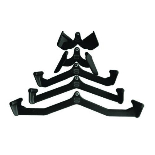 Cable sockets - Dipping Bars And Grips Set 5 Piece Gym Training