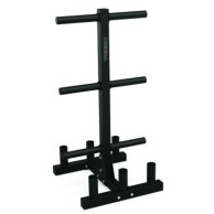Vertical Rack For Bumper Discs And Barbells Gym