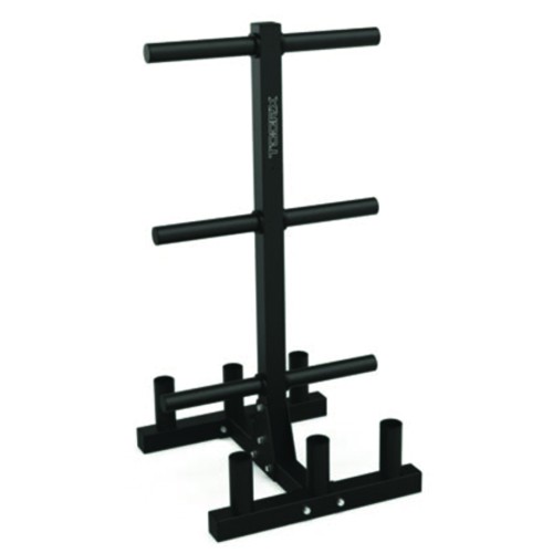 Barbell Rack - Vertical Rack For Bumper Discs And Barbells Gym