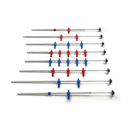 Football table spare parts - Complete Set Of Telescopic Slide Rods For Indoor Table Football 