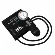 Aneroid Sphygmomanometer Black Color 2 Tube System
