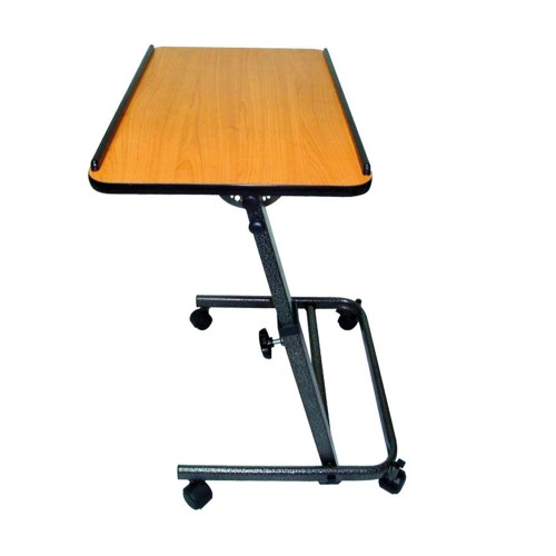 Hospital Tables - Folding Bedside Table With Wheels  