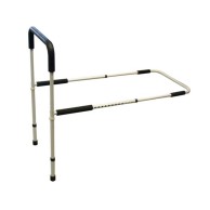 Single Bed Rail With Adjustable Legs For Hospitalization