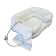 Hair Washing Kit With Inflatable Tub And Water Bag