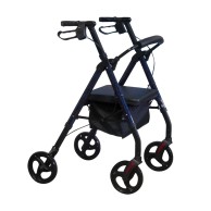 Toronto Folding Rollator Walker With Brakes And Seat