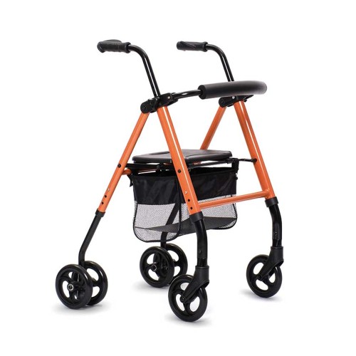 Rollator Walkers - Paris Top Folding Rollator Walker With Seat