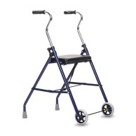London Folding Rollator Walker For The Elderly And Disabled With 2 Wheels
