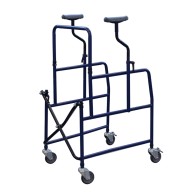Ad-64 Folding Rollator Walker For The Elderly With 4 Wheels