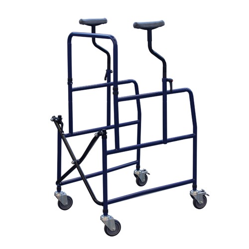 Rollator Walkers - Ad-64 Folding Rollator Walker For The Elderly With 4 Wheels