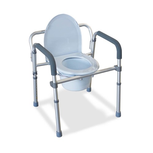 Toilet and shower chairs - 4-in-1 Aluminum Folding Toilet Seat