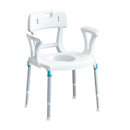Toilet and shower chairs - Comfortable Shower And Toilet Chair With Armrests For The Disabled And Elderly