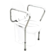 Stabilizing Frame To Be Fixed To The Toilet And Adjustable Height