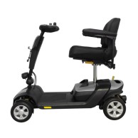 Electric 4-wheel Scooter For The Disabled And Elderly, Color, With Basket