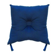 Anti-decubitus Cushion With Central Depression In Silicone Hollow Fibre