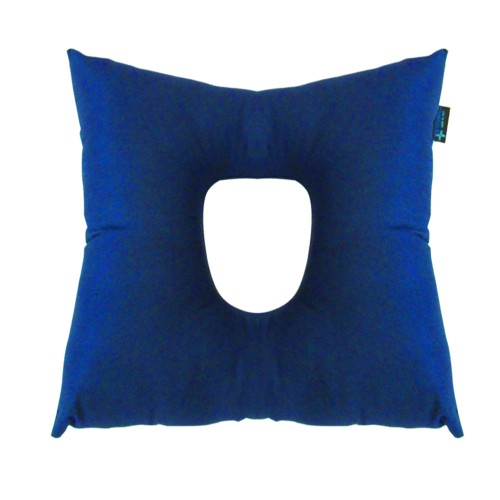 Anti-decubitus cushions - Anti-decubitus Cushion With Central Hole In Silicone Hollow Fibre