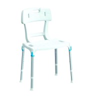 Lux Shower Chair With Backrest And Handles For Disabled People
