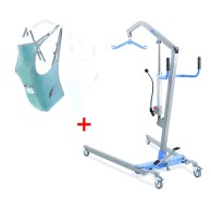 Muevo P 180kg Hydraulic Patient Lift Disabled Lift + Harness