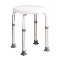 Circular Aluminum Shower Seat For The Disabled