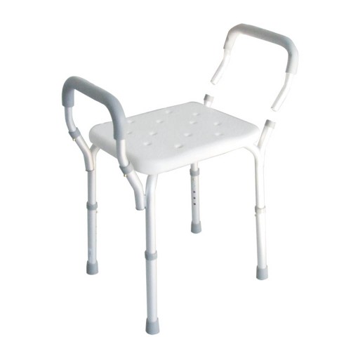 Bath and shower chairs - Shower Seat With Removable Armrests For The Elderly And Disabled
