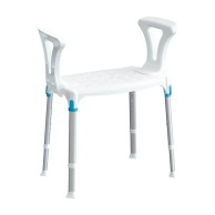 Lux Shower Stool With Height-adjustable Armrests