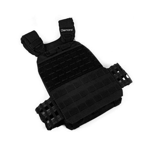 Fitness and Pilates - Tactical Vest 9 Kg With 1 Plate Of 4 Kg + 2 Plates Of 2 Kg