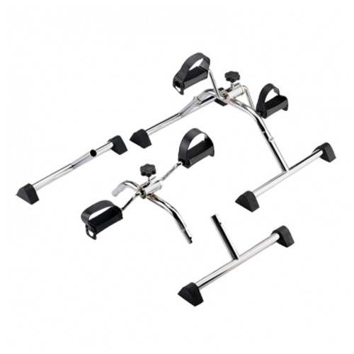 Exercise bikes/pedal trainers - Chrome Steel Rehabilitation Pedal Exerciser