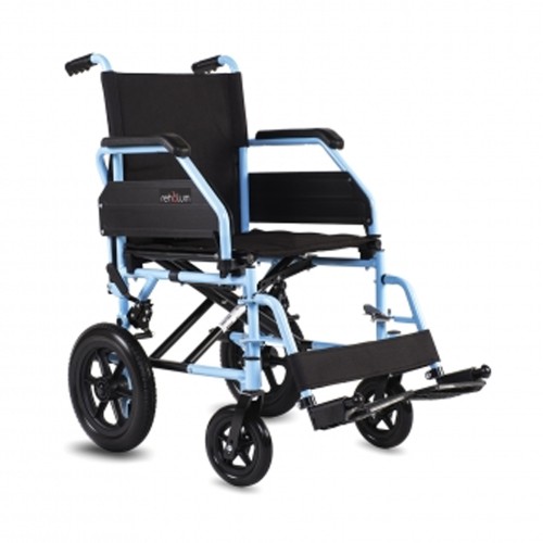 Wheelchairs for the disabled - Rehalum T Folding Wheelchair For Disabled People, Lightweight Transit Wheelchair