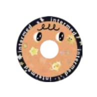 Satellite Patterned Spoke Covers For Reha Junior Wheelchairs