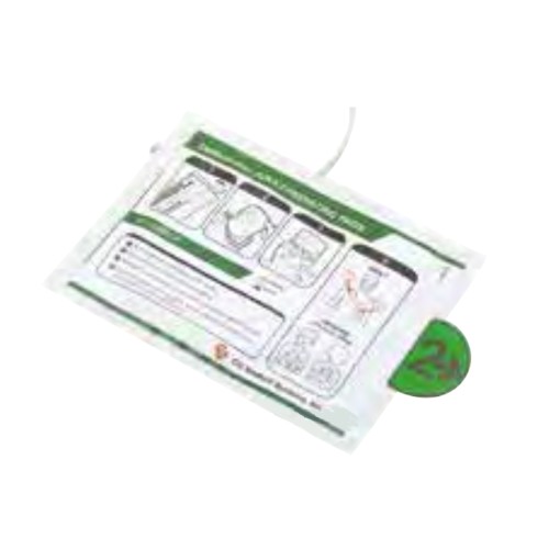 Defibrillators - Pair Of Universal Adult And Pediatric Plates For Nfk200 Defibrillator