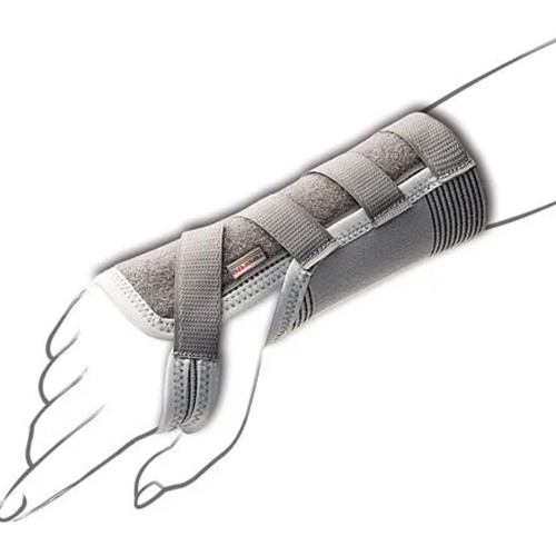 Wrist Braces - Left Pf Elastic Fabric Splinted Wristband
