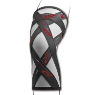 Knee Elastic Knee Brace In Carbon Fiber And Integrated Taping