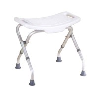 Folding Aluminum Shower Stool For The Elderly And Disabled