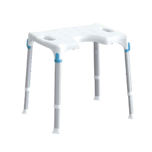 Bath and shower chairs - Lux Hygienic Shower Stool With Front Recess For Hygiene