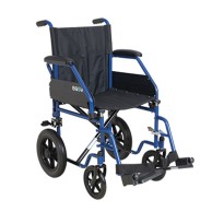 Easy Wheel Folding Wheelchair For Disabled Transit