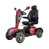 Tiger Electric Scooter For The Elderly, 4 Wheels, Red, Outdoor