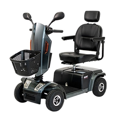 Scooters for the disabled - Gary Silver Electric 4-wheel Scooter For The Disabled And The Elderly With Basket