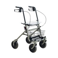 Folding 4-wheel Rollator Walker For The Elderly And Disabled