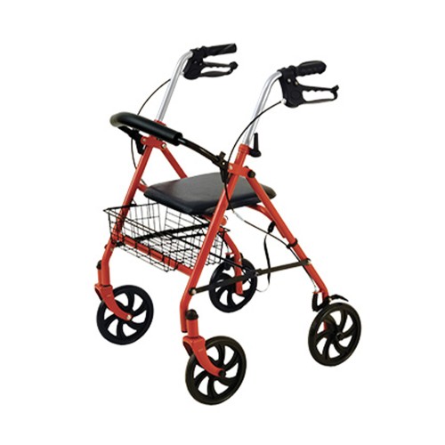 Rollator Walkers - Rolly Folding Rollator Walker For The Elderly With Basket