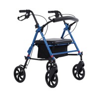 Folding Kd Rollator Walker With Seat And Brakes