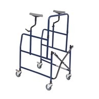 Height-adjustable Underarm Rollator Walker