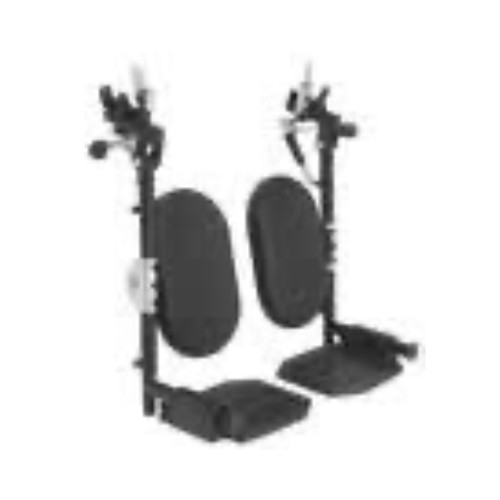 Wheelchair Accessories and Spare Parts - Pair Of Adjustable Tilt Footrests For Millenium Wheelchairs