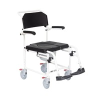 Wave-2 Shower Commode Chair With Transit Toilet