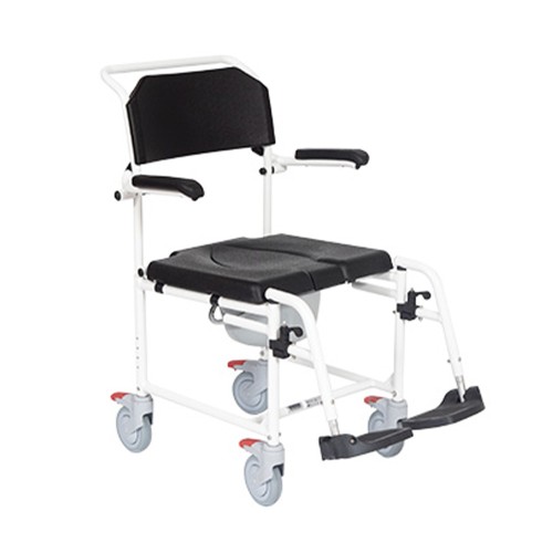 Armchairs and Chairs - Wave-2 Shower Commode Chair With Transit Toilet