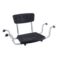 Adjustable King Size Black Wheelchair Tub Seat With Backrest