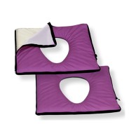 Gel Top Anti-decubitus Cushion 40x40cm With Hole In Foam And Silicone Gel