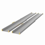 Pair Of Transportable Telescopic Aluminum Ramps